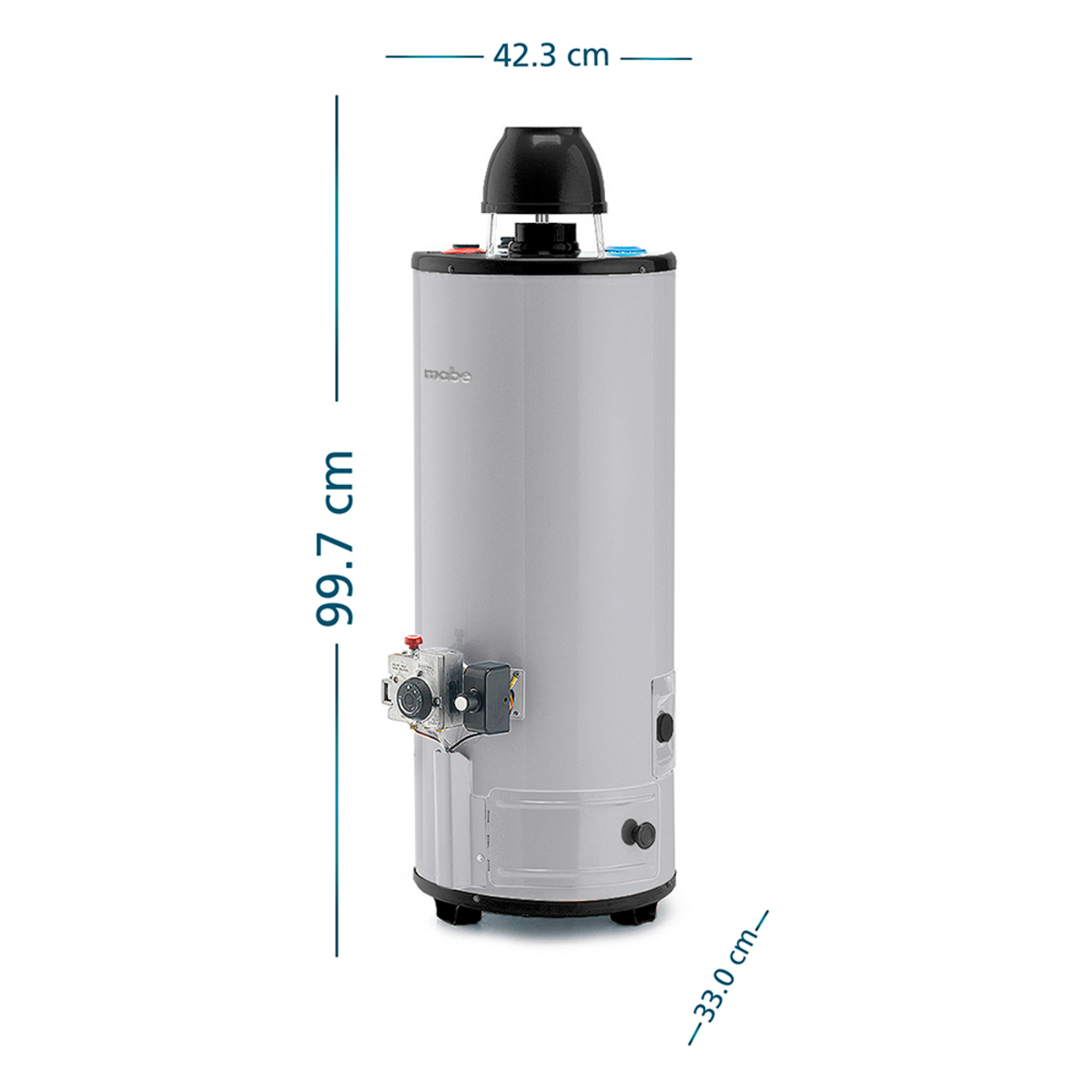 Calentador De Acumulación 10 Galones Mabe - Imagen 2