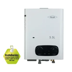 Calentador De Paso 5,5 Lt Haceb Bambú