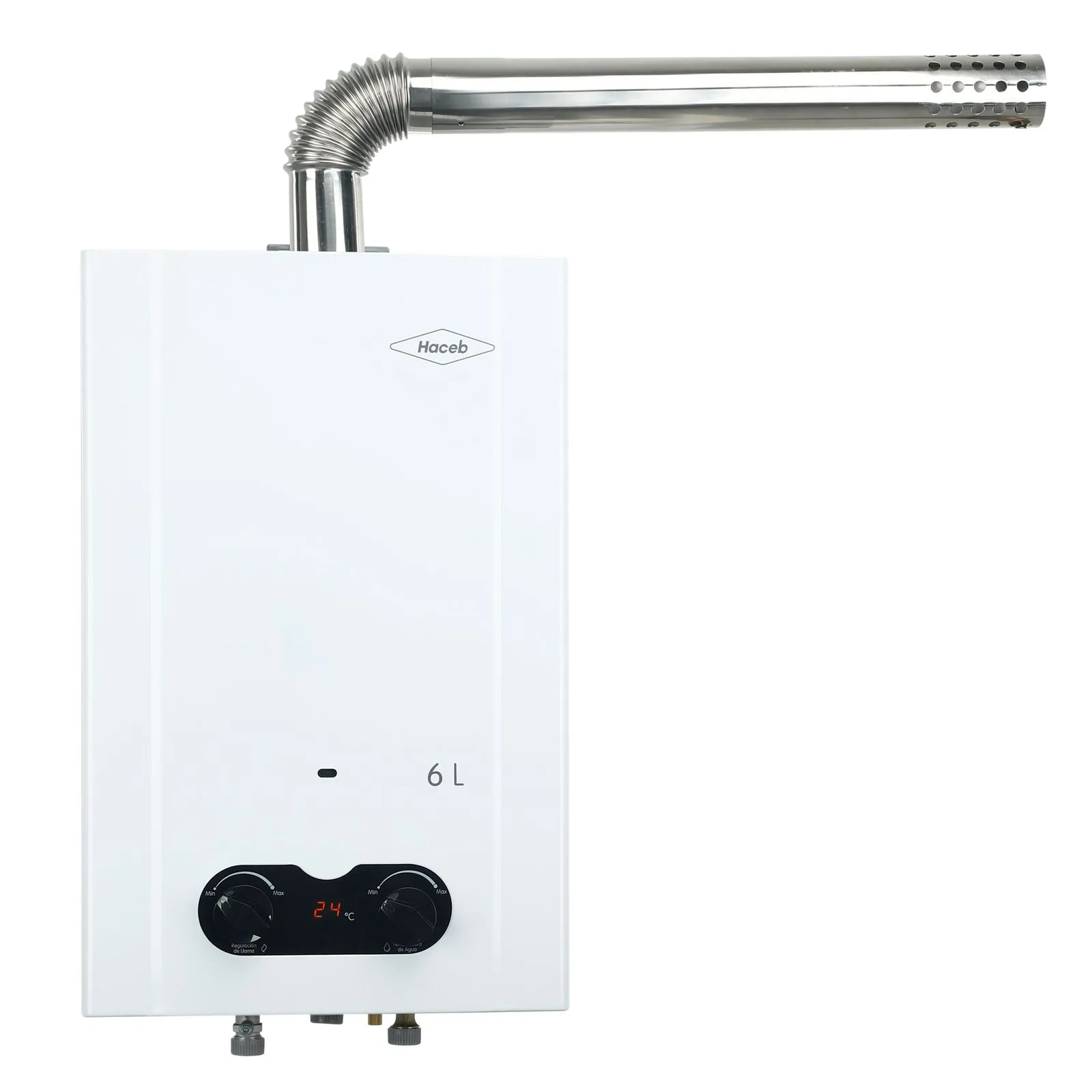 Calentador De Paso 6 Lt Tf Display Bambú Haceb - Imagen 2